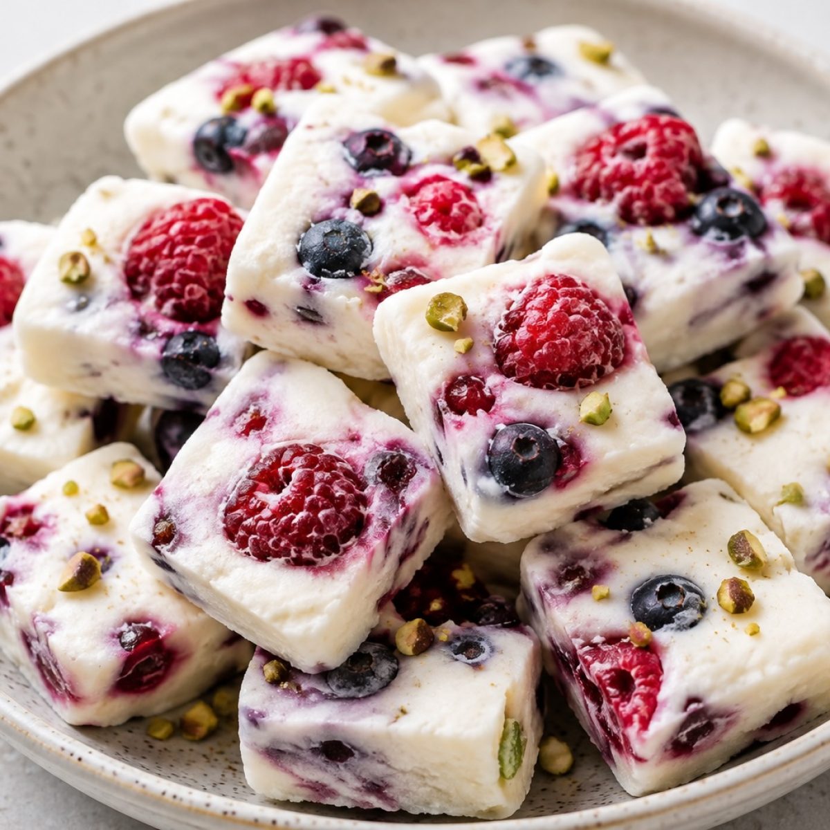 high protein frozen yoghurt bites